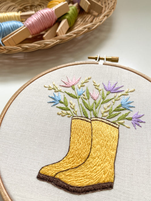 May Flowers Embroidery Pattern (PDF Download Only)