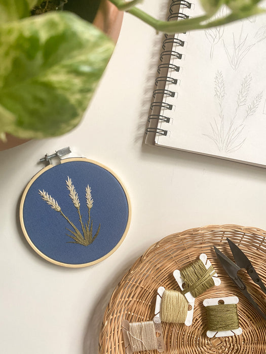Botanical Embroidery Kit - Tatter