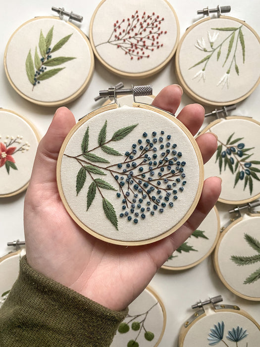 Elderberry Embroidery Pattern (PDF Download Only)