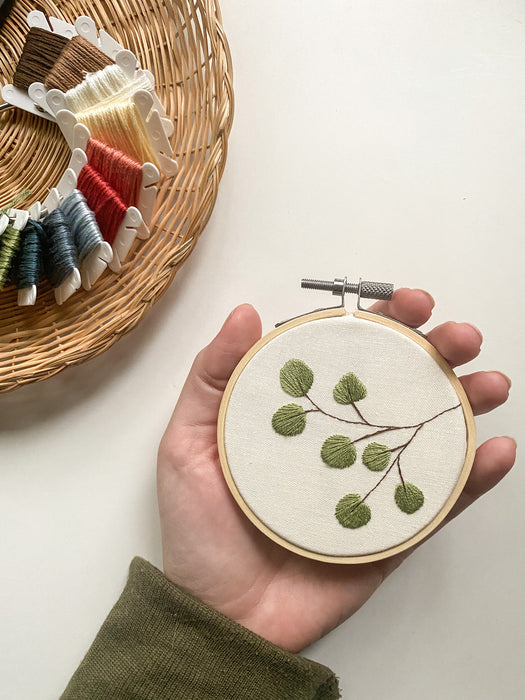 Eucalyptus Embroidery Pattern (PDF Download Only)