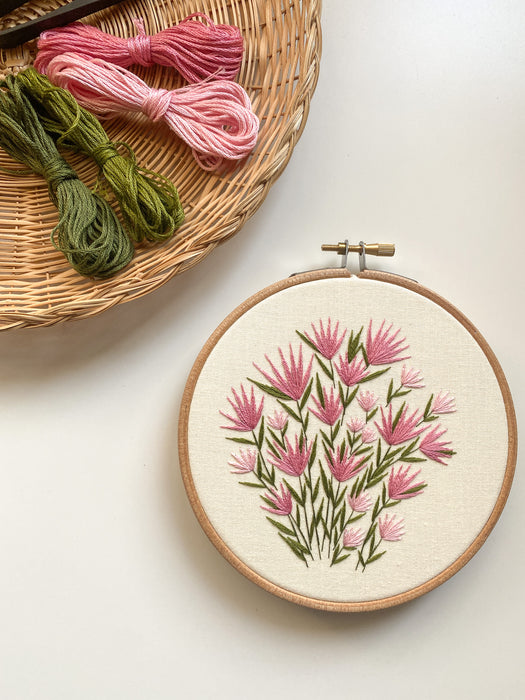 Tulip Garden Embroidery Kit