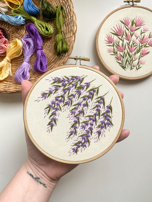 Wild Wisteria Embroidery Pattern (PDF Download Only)