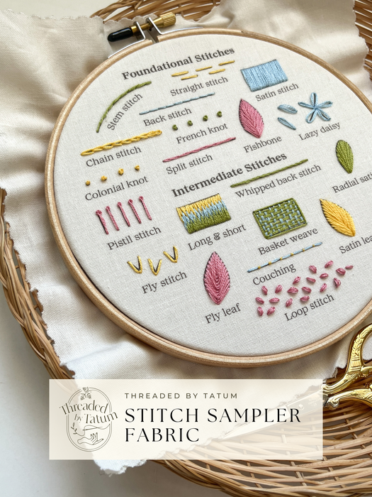 Stitch Sampler Fabric